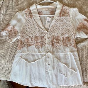 Anthropologie Blouse